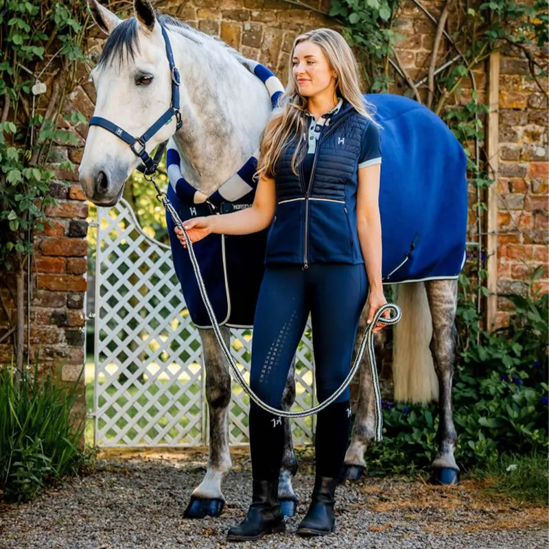 Horseware Athletix Newmarket Ladies Riding Socks - Navy-4