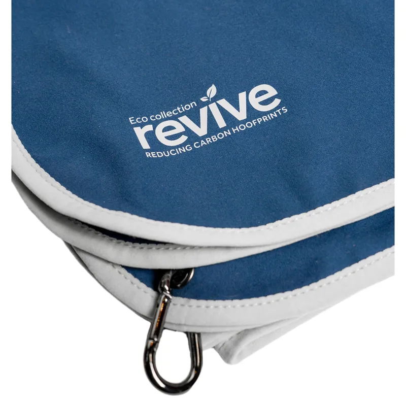 Horseware Dry Rug Revive Towel - Navy/Silver-2