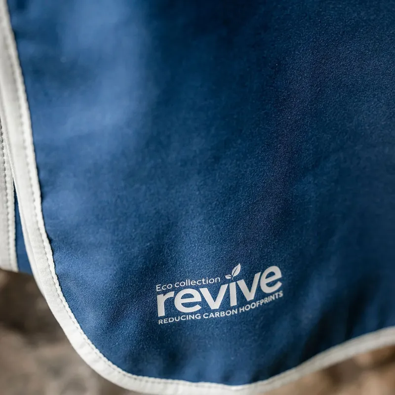 Horseware Dry Rug Revive Towel - Navy/Silver-6