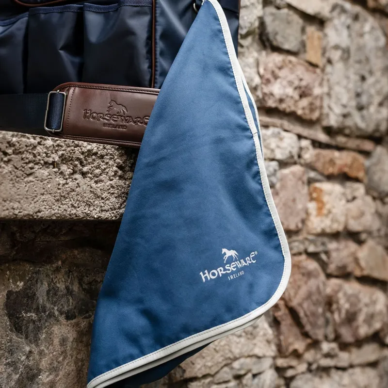 Horseware Dry Rug Revive Towel - Navy/Silver-4
