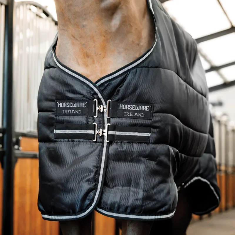 Horseware Easy-Layer Plus 200g Stable Rug - Black/Black/Silver-4