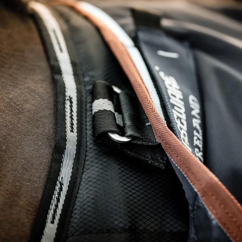 Horseware Easy-Layer 100g Stable Rug - Black/Black/Silver-2