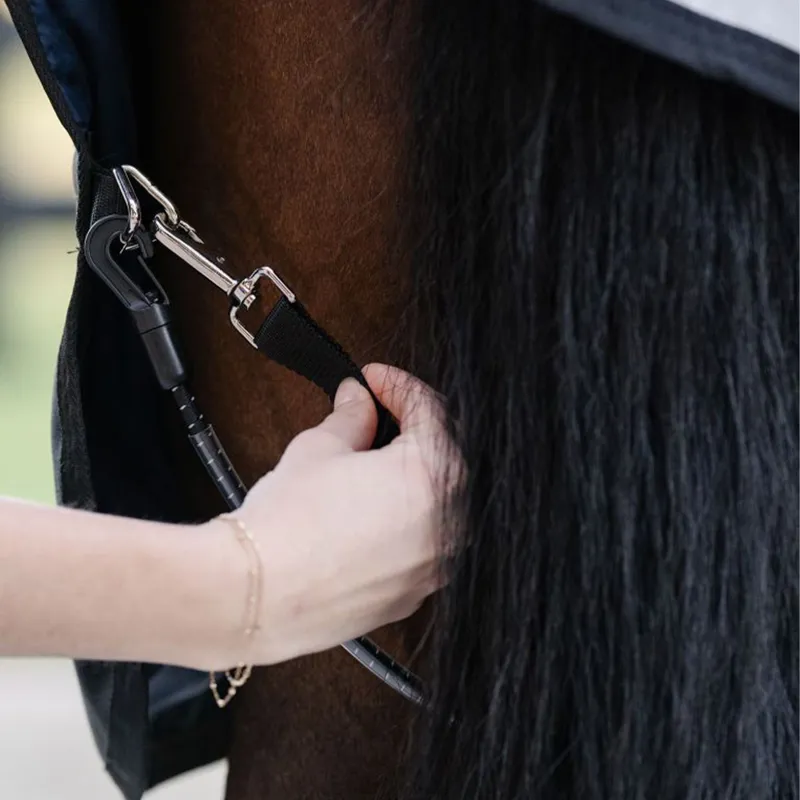 Horseware Elasticated Leg Straps - Black-1