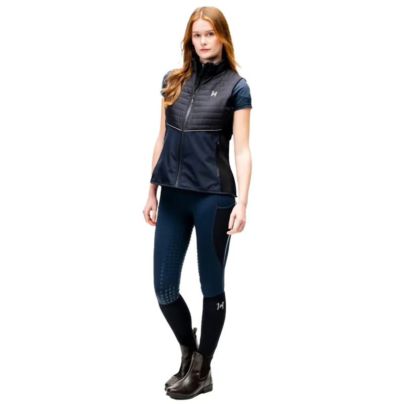 Horseware Flow Ladies Gilet - Navy/Black-6