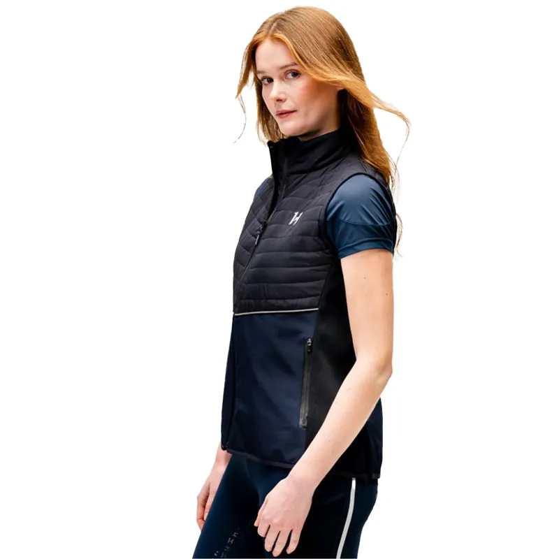Horseware Flow Ladies Gilet - Navy/Black-3