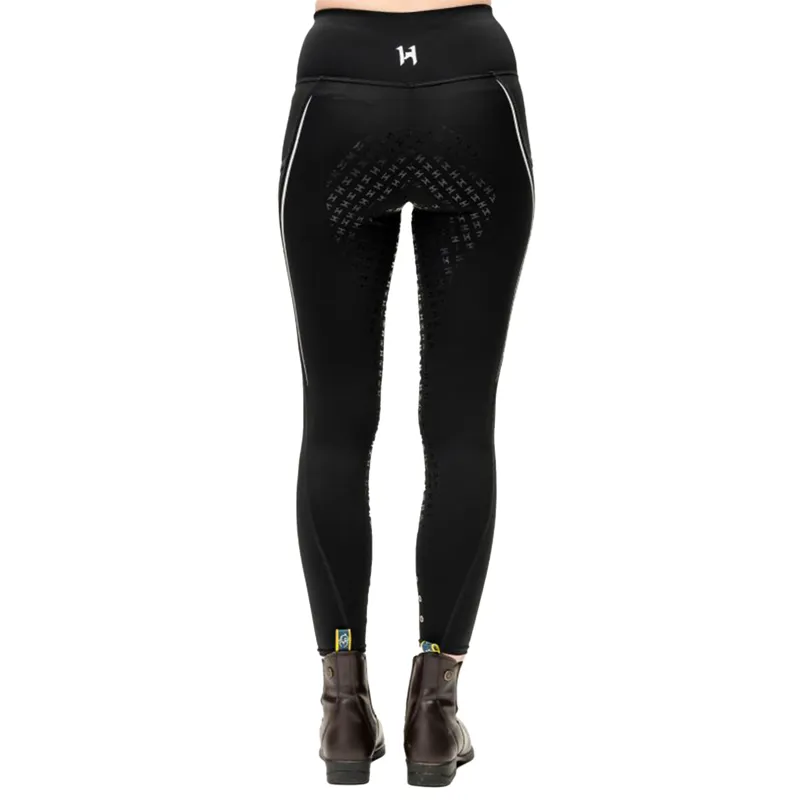 Horseware FormFit Ladies Full Grip Riding Tights - Black-1