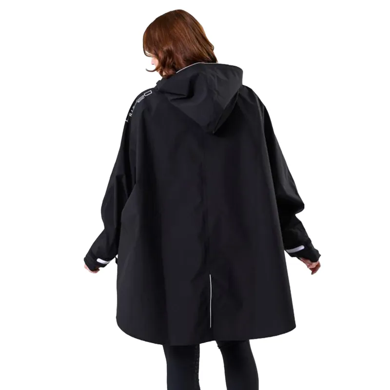 Horseware HWH20 Unisex Waterproof Poncho - Black-1