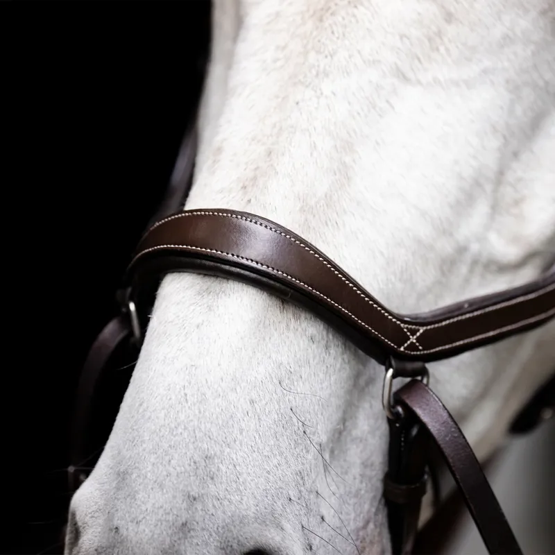 Horseware Micklem Bitless Bridle - Brown-4
