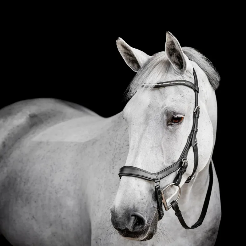 Horseware Micklem Diamante Competition Bridle - Black-3