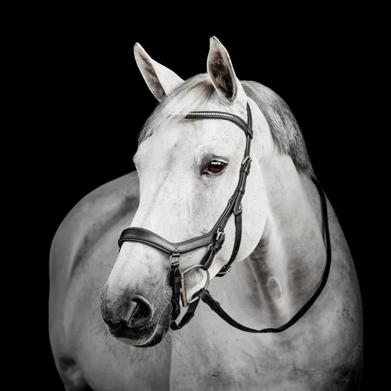 Horseware Micklem Diamante Competition Bridle - Black