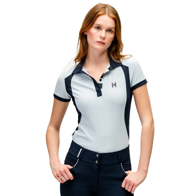 Horseware Ladies Newmarket Polo Shirt - Blue