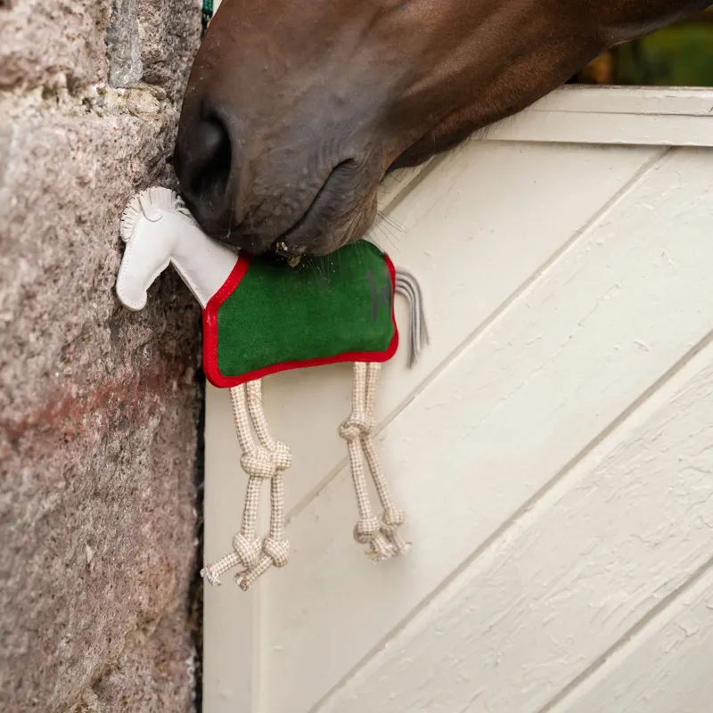 Horseware Stable Toy - White/Green-3