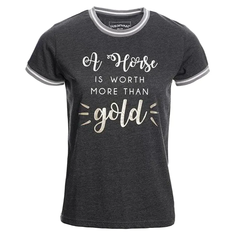 Horseware Summer Fun Womens T-Shirt - Navy-2