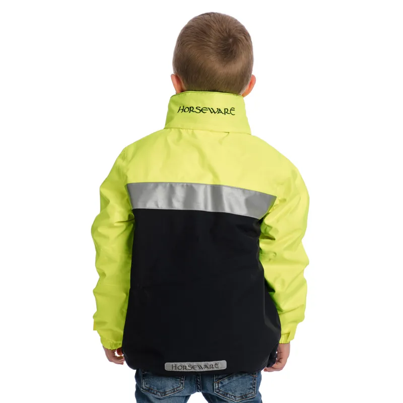 Horseware Corrib Neon Childrens Jacket - Fluorescent Yellow-1