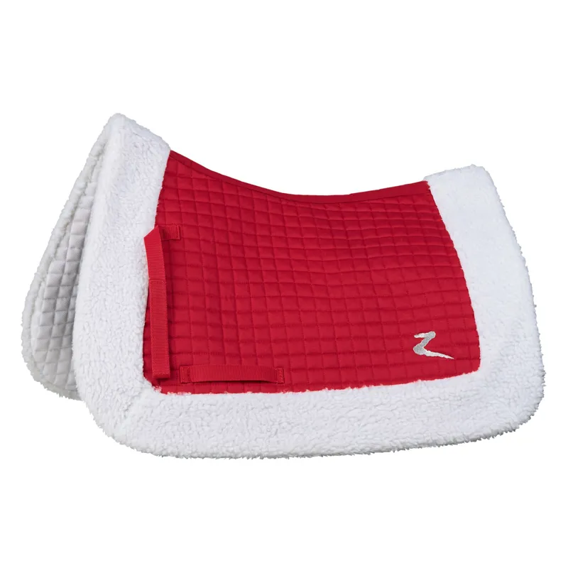 Horze Christmas All Purpose Saddlecloth - Red/White