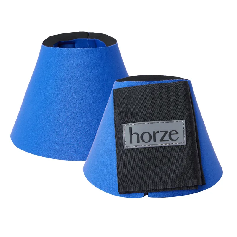Horze ProBell Overreach Boots - Royal Blue
