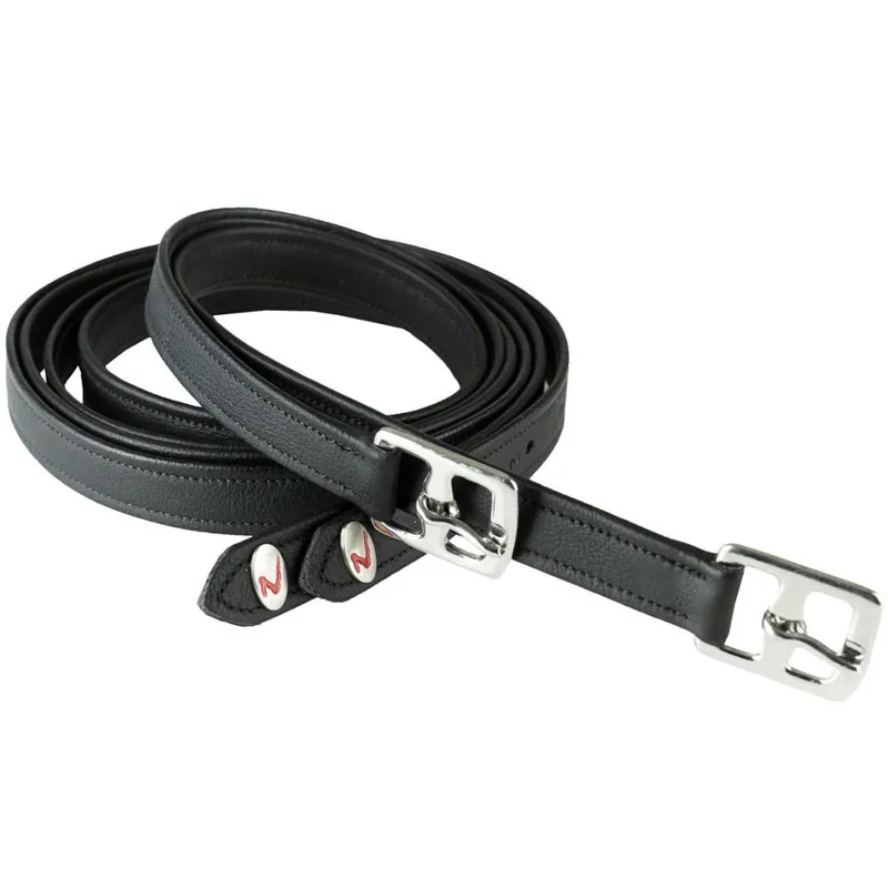 Horze Elite Stirrup Leathers - Black