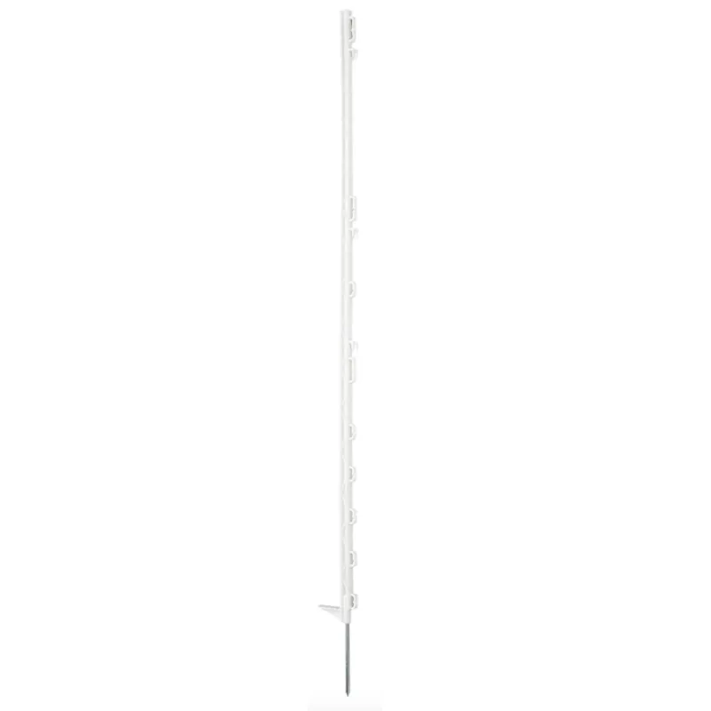 Hotline Electric Fencing Post - 138cm - White
