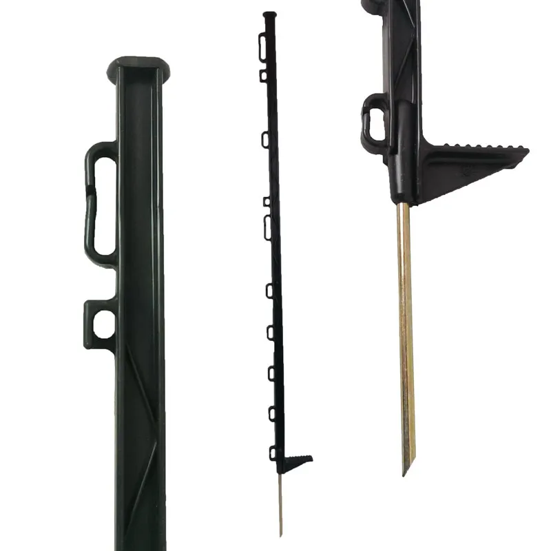 Hotline Electric Fencing Multiwire Post - 108cm - Black