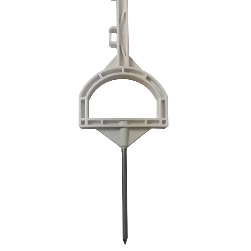 Hotline Electric Fencing Stirrup Post - 157cm - White-2