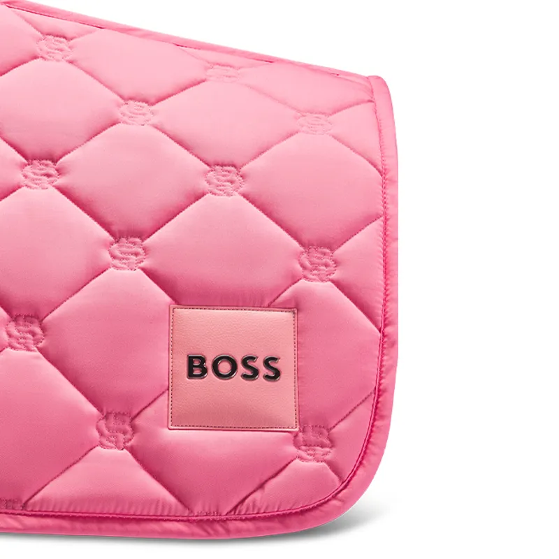 BOSS Equestrian Jump Saddlecloth - Solid Pink-1