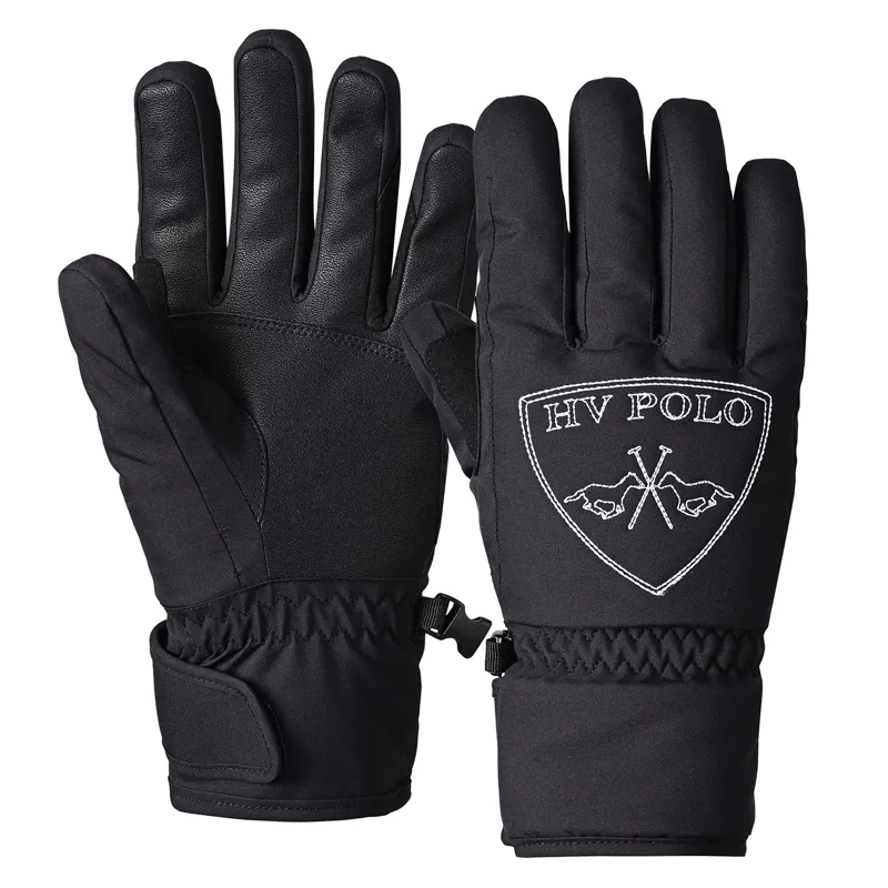 HV Polo Junior Sports Winter Gloves - Black