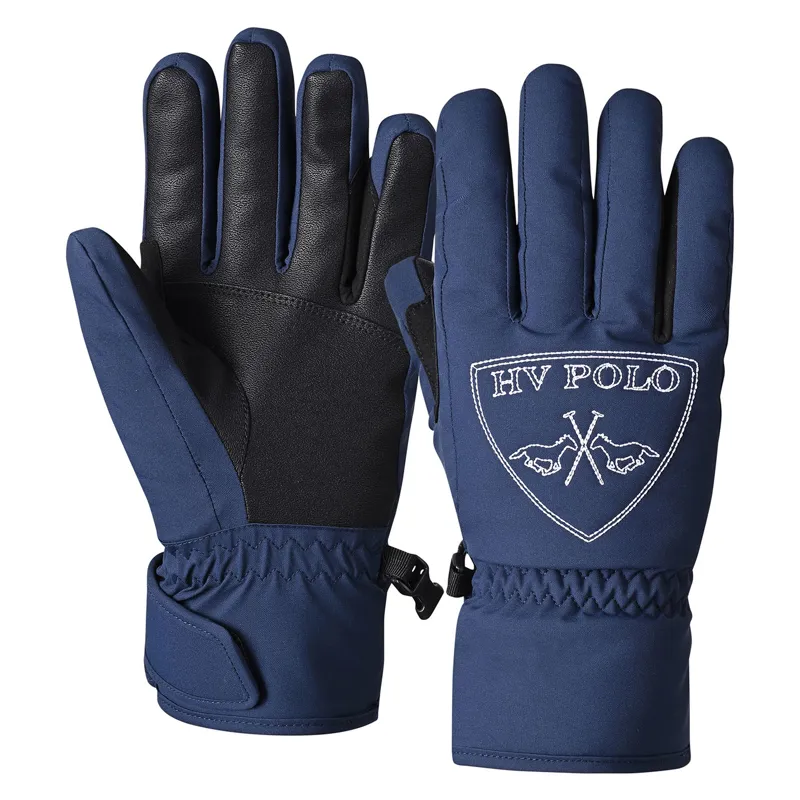 HV Polo Junior Sports Winter Gloves - Navy