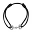 HV Polo Kate Small Bit Bracelet - Black/Silver