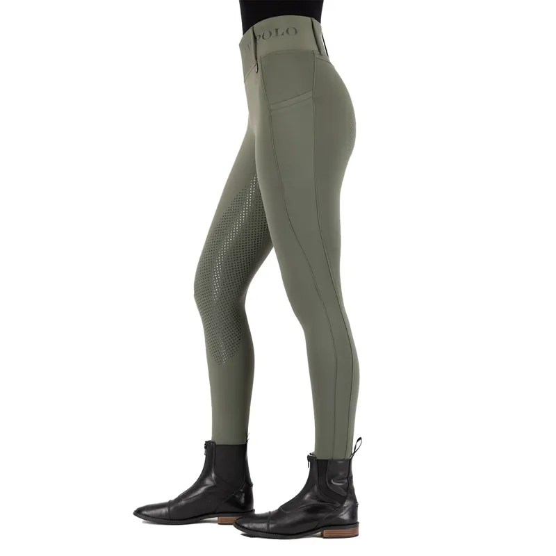 HV Polo Favourite Summer Full Grip Ladies Riding Tights - Meadow