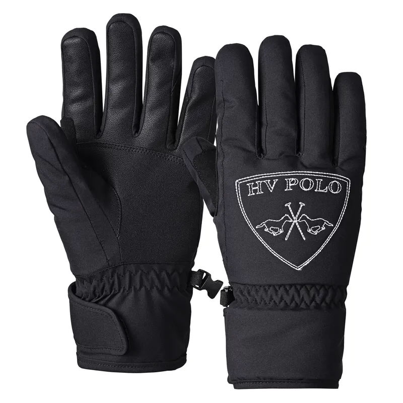 HV Polo Womens Sports Gloves - Black