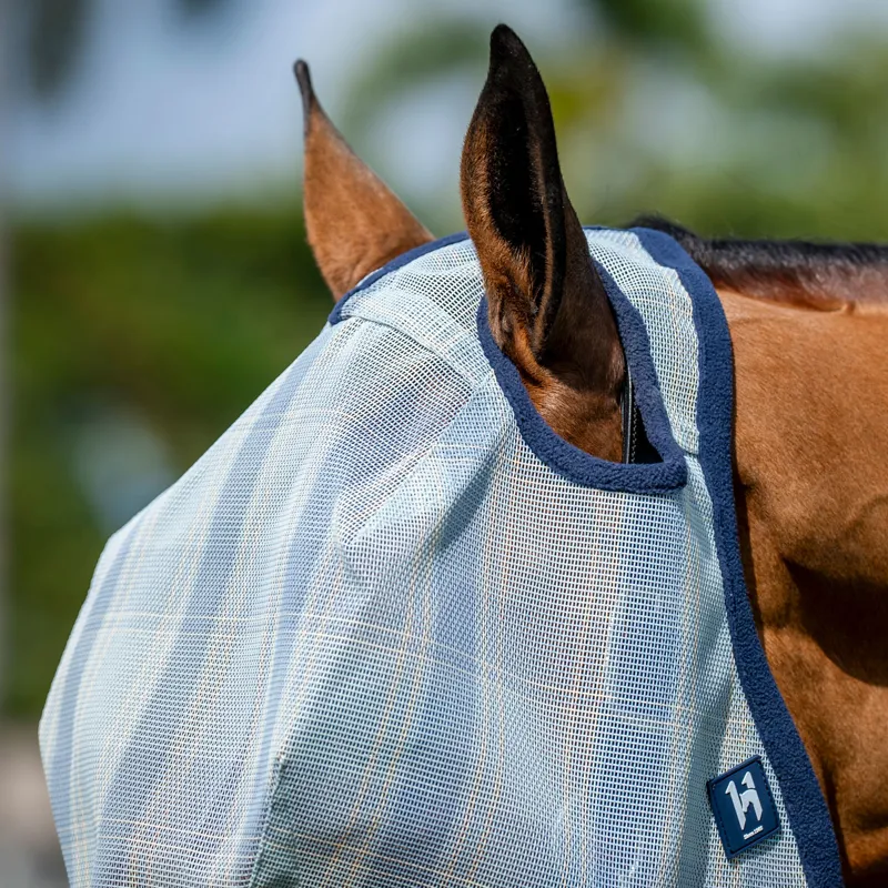 Horseware Newmarket Fly Mask without Ears - Witney Navy-1