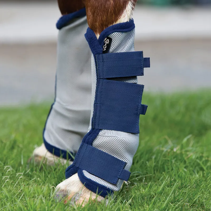 Amigo Flyboots - Silver/Navy