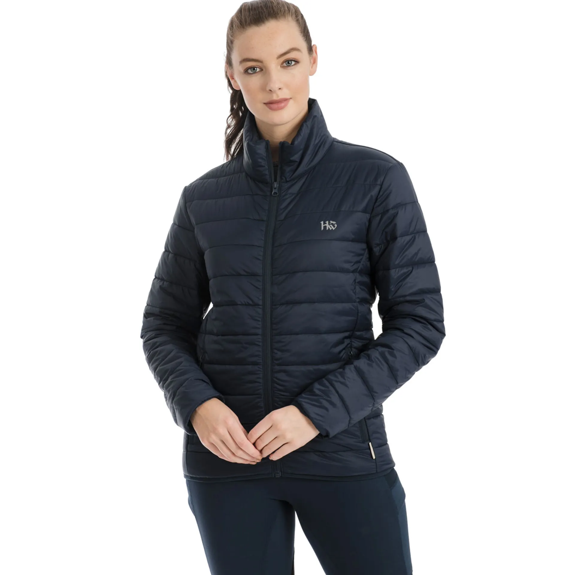 Horseware Signature Lightweight Unisex Padded Jacket Navy