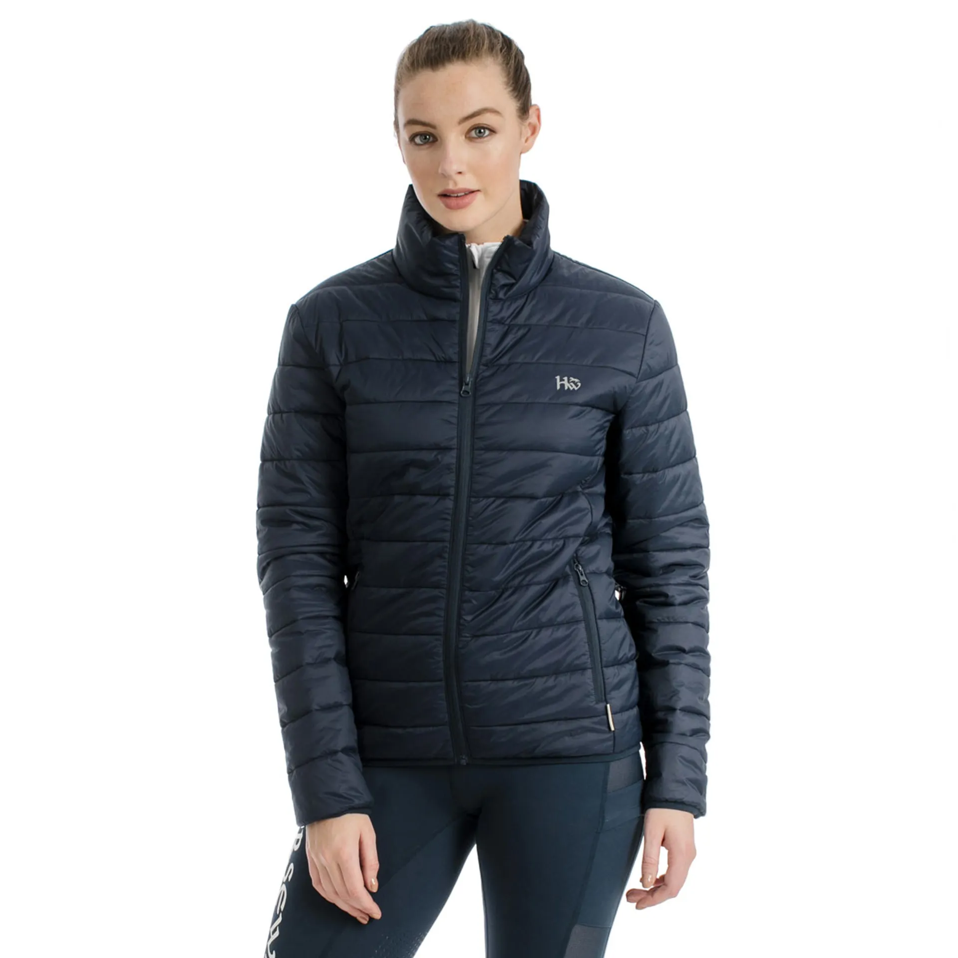 Horseware Signature Lightweight Unisex Padded Jacket Navy