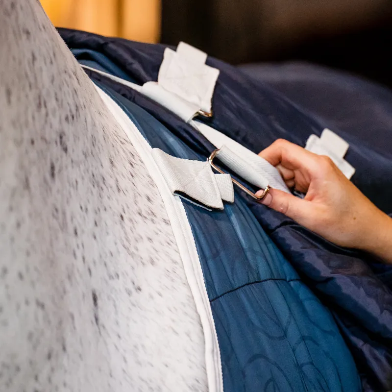 Horseware AmECO 300g Rug Liner Teal Eco Print/Grey