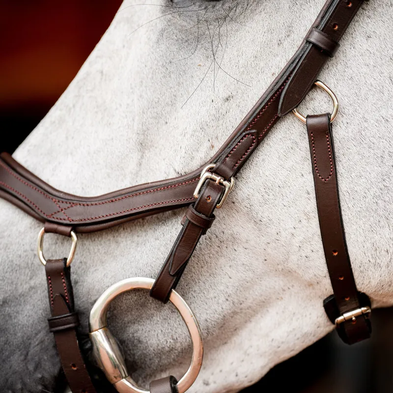 Horseware Micklem 2 Competition Bridle - Dark Havana-2