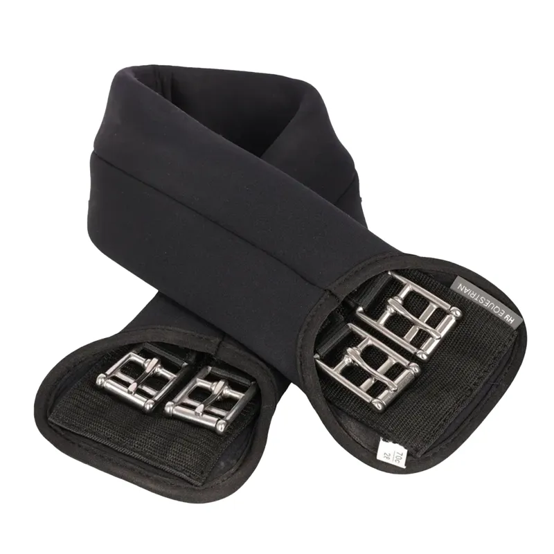Hy Equestrian Neoprene Dressage Girth - Black-2