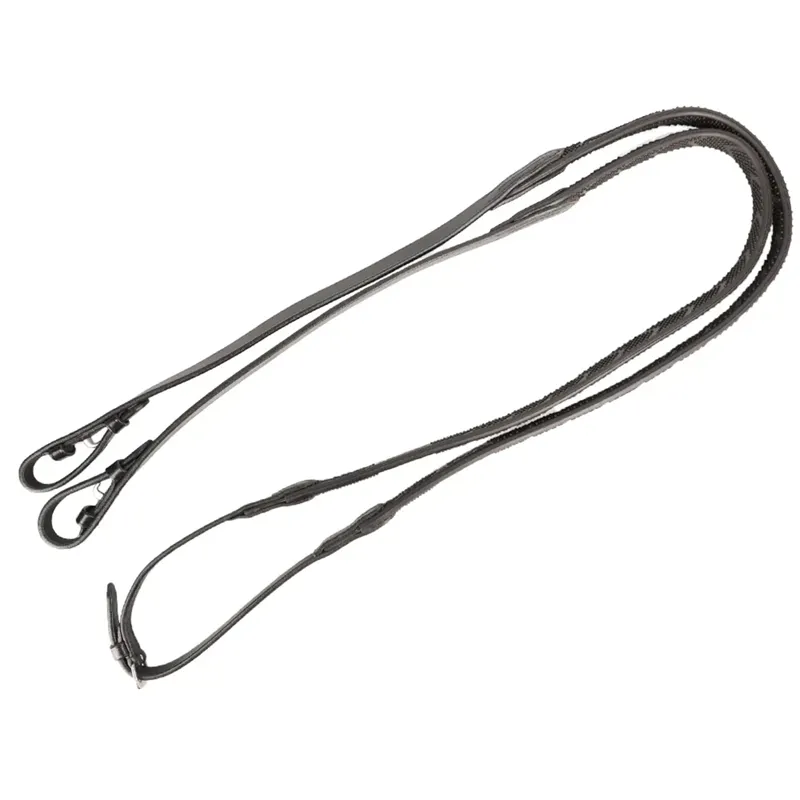 Hy Equestrian ProPresicce Bio Grip Reins - Black