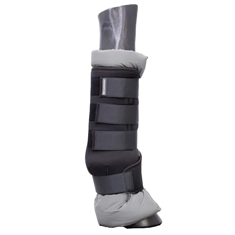 Hy Equestrian Stable Protection Boots - Black/Grey