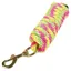 Hy Equestrian Pro Lead Rope - Hot Yellow/Hot Pink/Hot Lime