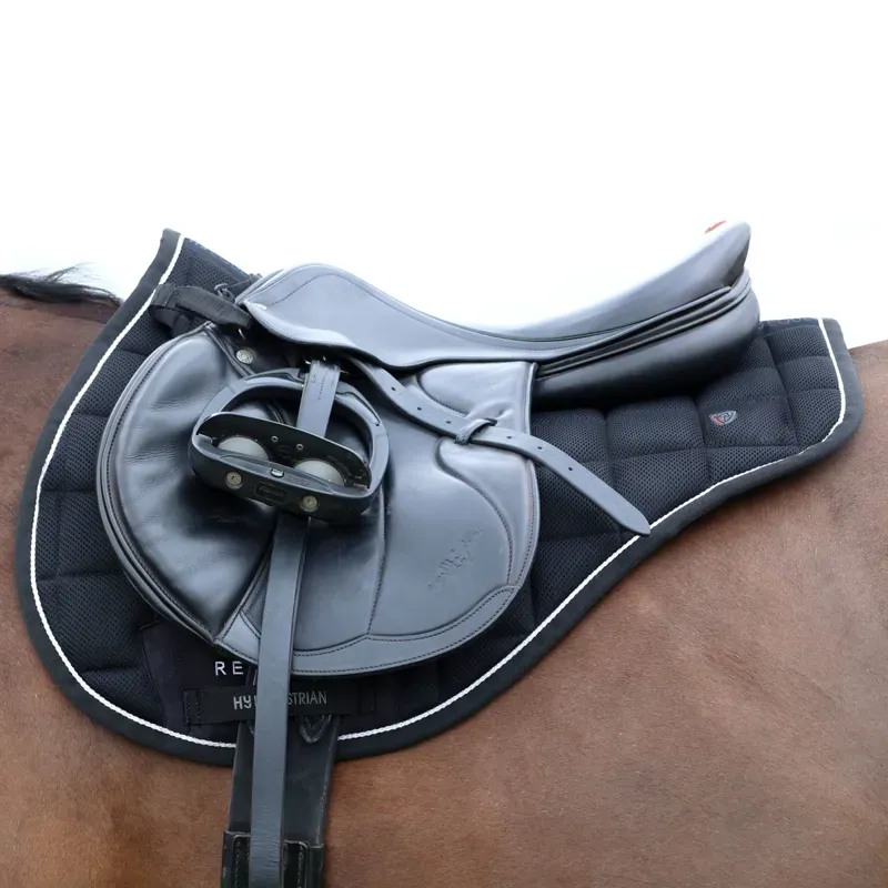 Hy Equestrian Pro Reaction 3D Mesh Saddlecloth - Black-1
