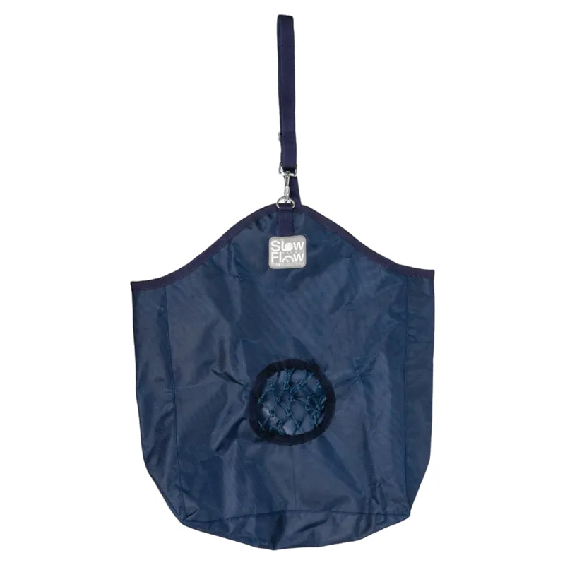 Hy Equestrian Slow Flow Hay Bag - Navy