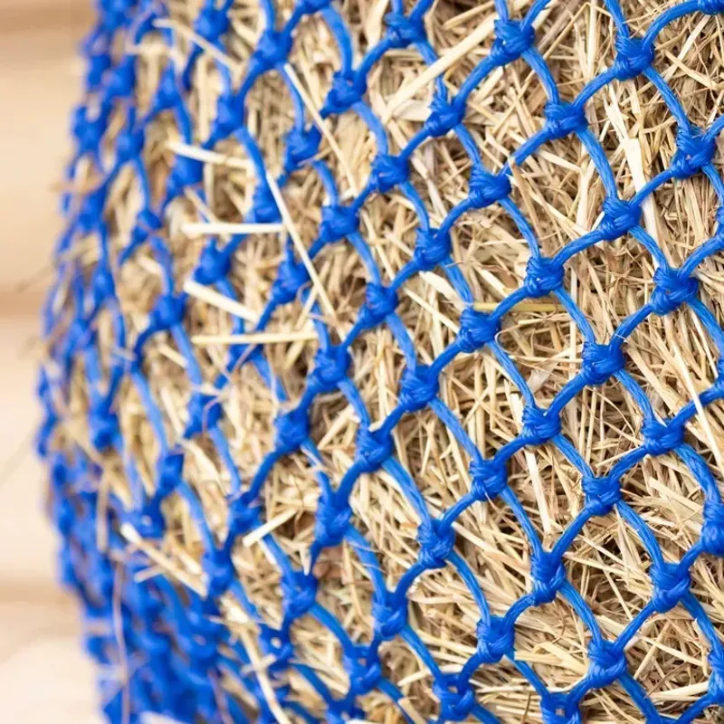 Hy Equestrian Slow Flow Small Hole Haynet - Blue-2