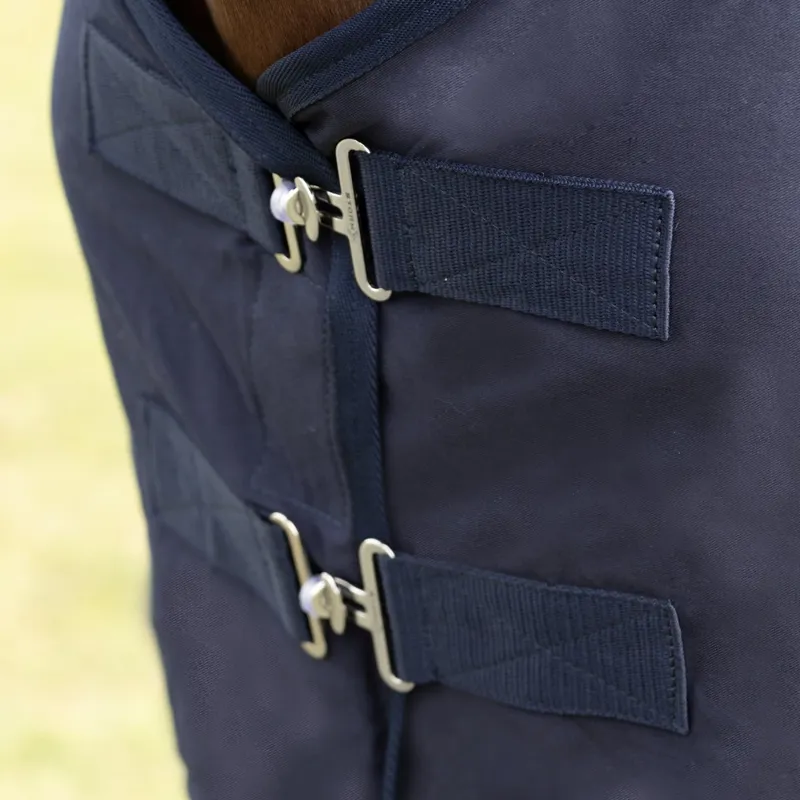 StormX Empra Standard Neck Pima Cotton Stable Sheet - Navy-3