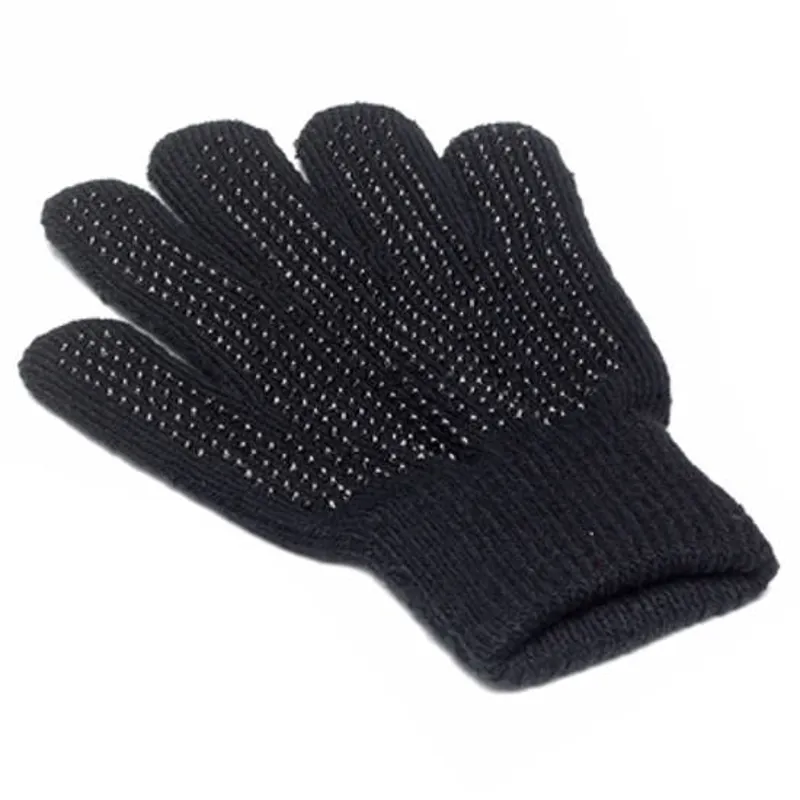 Hy Equestrian Magic Adults Grip Gloves - Black
