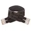 Hy Equestrian Waffle Girth with Elasticated Ends - Black