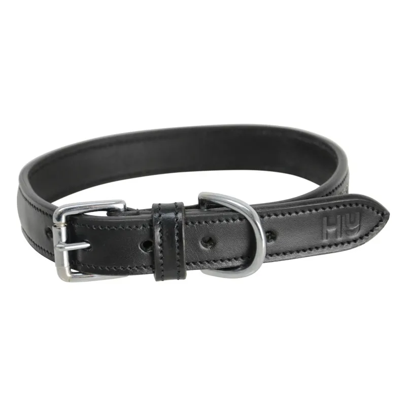 Hy Equestrian Encrusted Crystal Dog Collar - Black-1