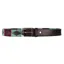 Hy Equestrian Synergy Polo Belt - Brown/Aqua/Fig