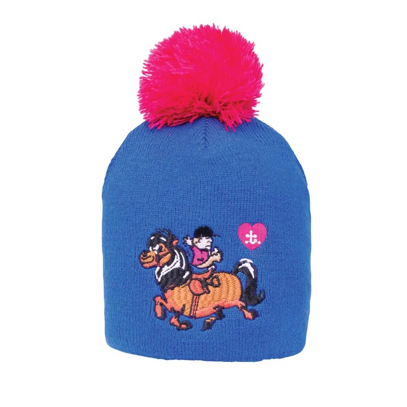 Hy Equestrian Thelwell Junior Bobble Hat - Thelwell Race