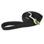 Hy Soft Webbing Lead Rein - Black